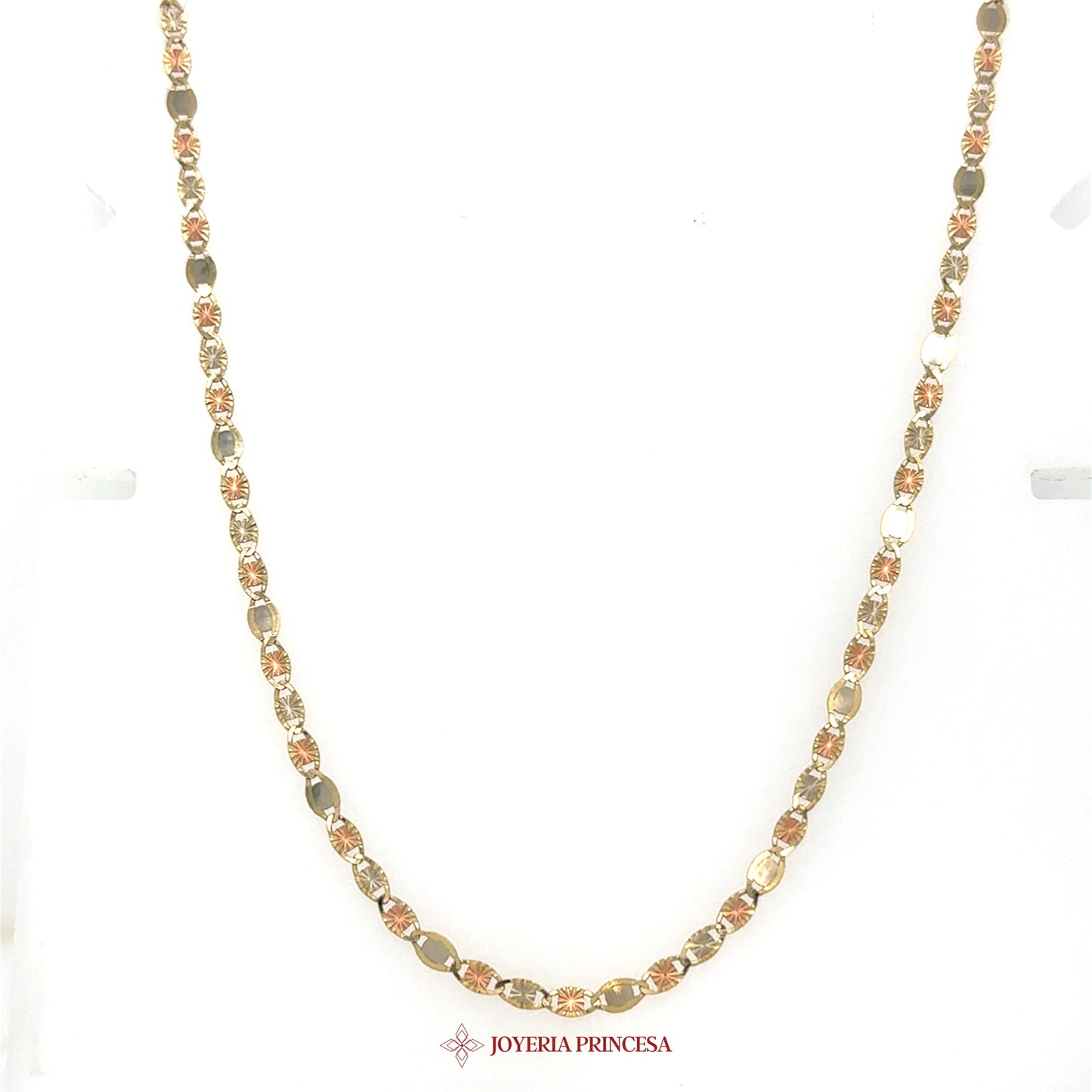 14K 3 Color Valentino with Star D.C. [UN-2541]