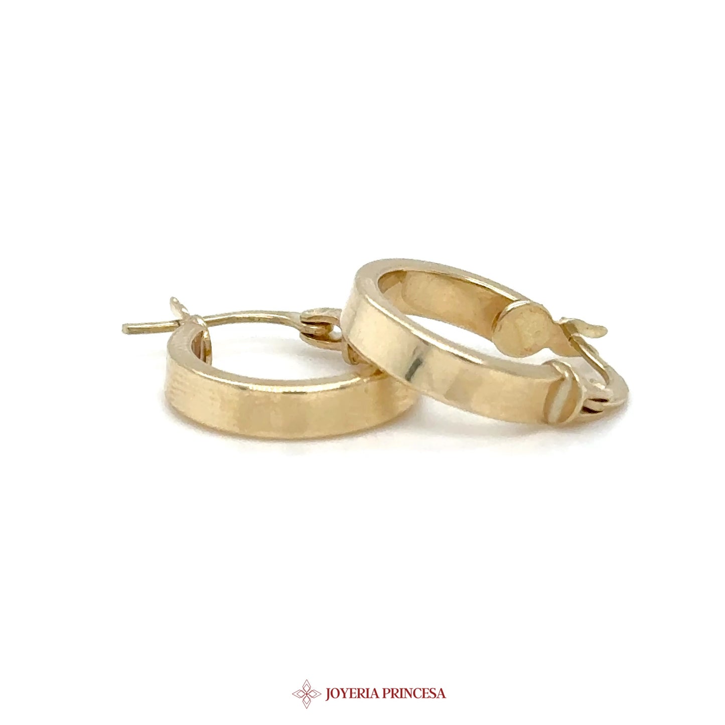 10K Gold Classic Huggie Hoop Earrings