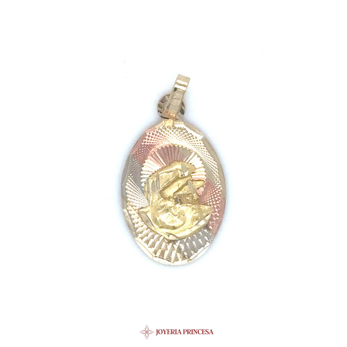 14K Bautizo Pendant for Kids (UN-3175)