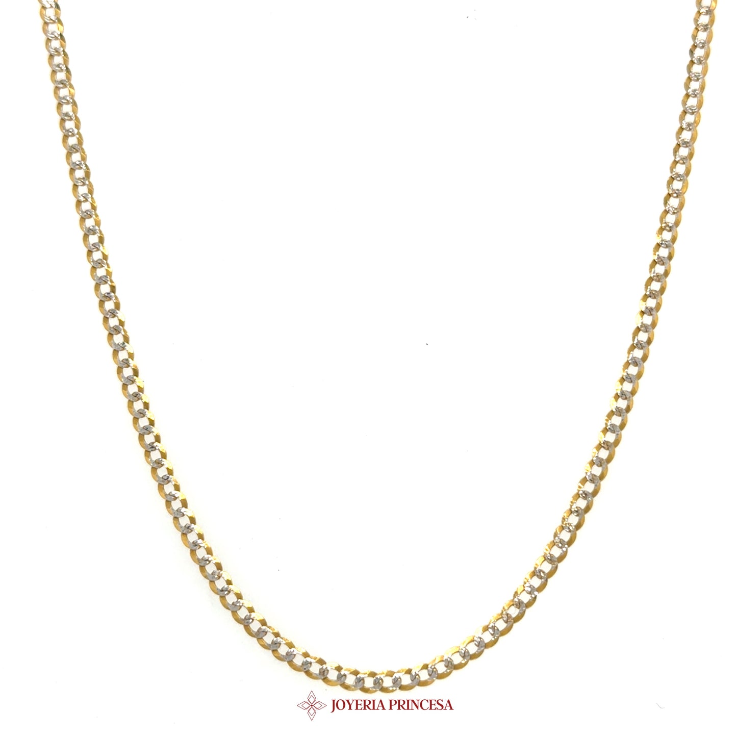10K 16" 2.5mm Gold Kids Necklace with Classic Link Design