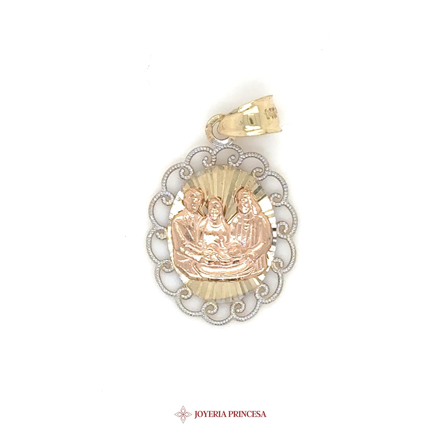 14K Pendant Bautizo Kids Motif
