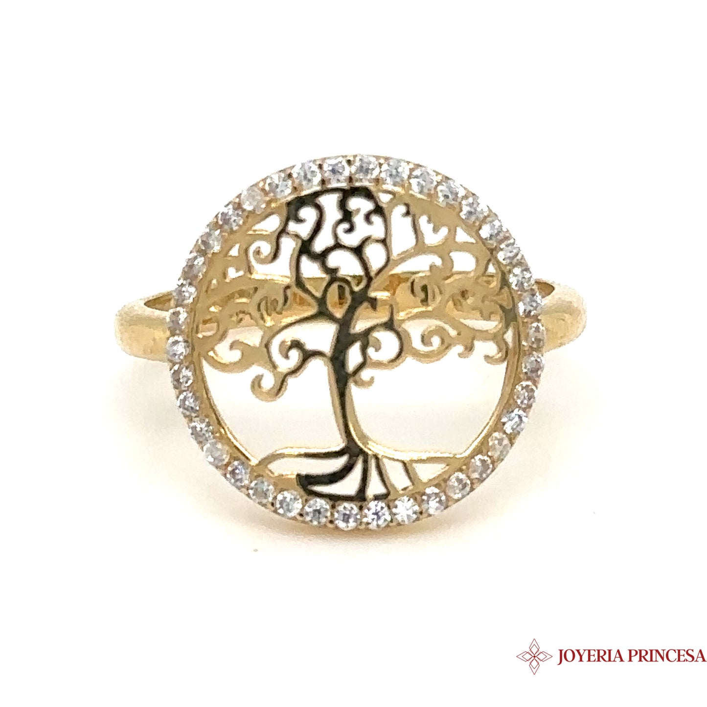 14K Tree of Life Ring