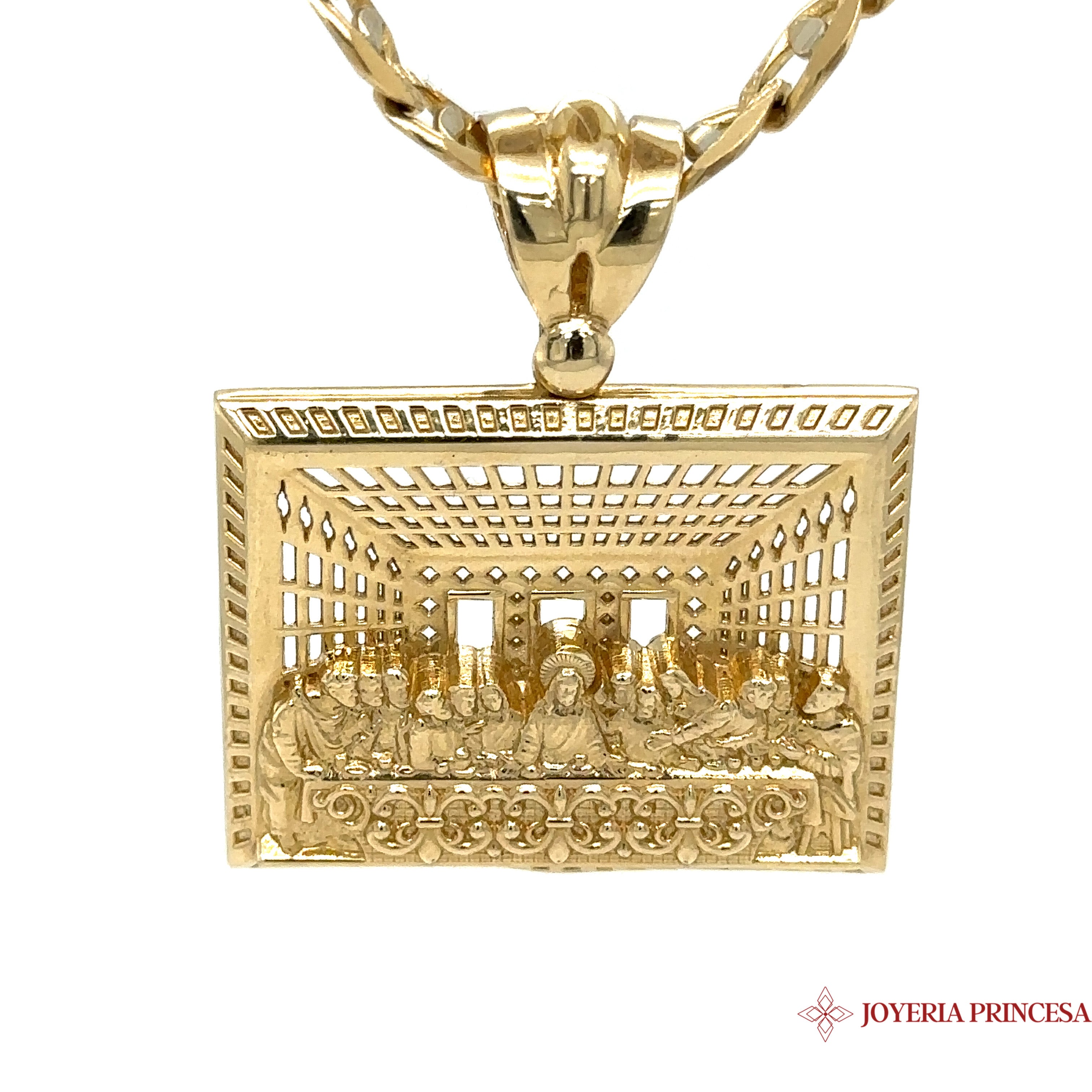 Last supper clearance pendant 14k